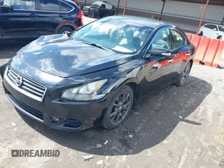 2014 Nissan Maxima 3.5 SV w/Premium Pkg with VIN 1N4AA5APXEC482319, listed as a IAAI auction lot 41868374 with 168,541 mi miles. Bid and sale history available at carsss.com. Image 2.