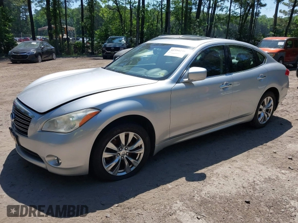 2012 Infiniti M with VIN JN1BY1AR4CM396809, listed as a IAAI auction lot 42394230 with 227,846 mi miles and . Bid and sale history available at DreamBid. Image 17.
