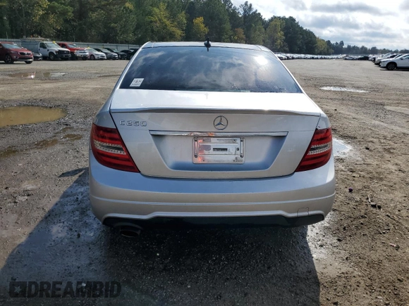 2014 Mercedes-Benz C 250 Sport with VIN WDDGF4HB2EA967498, listed as a Copart auction lot 80678684 with 149,980 mi miles and Salvage title. Bid and sale history available at DreamBid. Image 6.