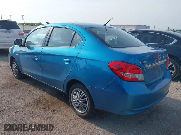 2017 Mitsubishi Mirage ES with VIN ML32F3FJ2HHF12774, listed as a IAAI auction lot 42676949 with 175,822 mi miles and . Bid and sale history available at DreamBid. Image 3.