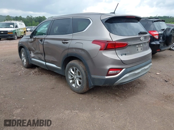 2020 Hyundai Santa Fe SE with VIN 5NMS23AD4LH142202, listed as a IAAI auction lot 42526020 with 59,964 mi miles and . Bid and sale history available at DreamBid. Image 3.