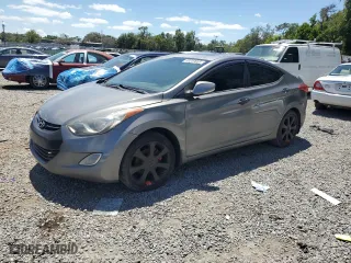 2012 Hyundai Elantra GLS PZEV with VIN 5NPDH4AE4CH149482, listed as a Copart auction lot 53249655 with 0 mi miles and Clean Title. Bid and sale history available at carsss.com. Image 1.