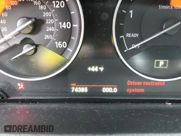 2016 BMW X1 xDrive28i with VIN WBXHT3C34G5F64464, listed as a Copart auction lot 65818472 with 74,385 mi miles. Bid and sale history available at carsss.com. Image 8.