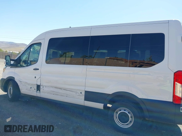 2023 Ford Transit Passenger XL with VIN 1FBAX2C88PKC01760, listed as a IAAI auction lot 42161687 with 15,680 mi miles and . Bid and sale history available at DreamBid. Image 14.