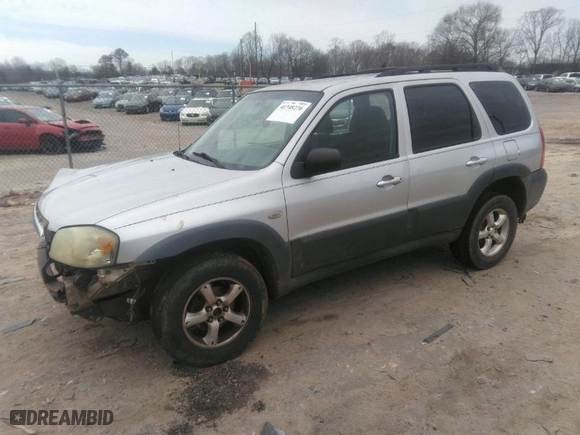 2006 Mazda Tribute i with VIN 4F2YZ02Z36KM32311, listed as a IAAI auction lot 41748276 with 280,181 mi miles. Bid and sale history available at carsss.com. Image 2.