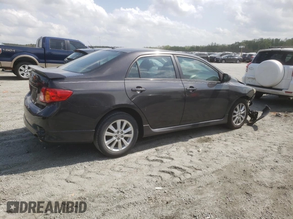 2010 Toyota Corolla with VIN 2T1BU4EE0AC529240, listed as a Copart auction lot 51859225 with 147,037 mi miles and Salvage Title. Bid and sale history available at carsss.com. Image 3.