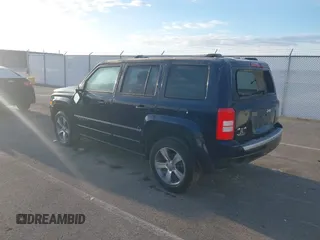 2017 Jeep Patriot High Altitude with VIN 1C4NJRFB5HD155213, listed as a IAAI auction lot 41887573 with 76,959 mi miles and . Bid and sale history available at DreamBid. Image 3.