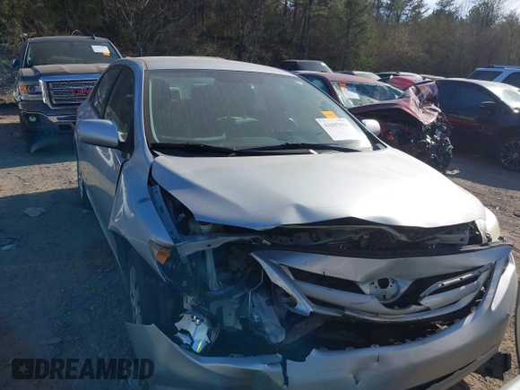 2011 Toyota Corolla L with VIN 2T1BU4EE1BC727312, listed as a IAAI auction lot 41687051 with 154,359 mi miles. Bid and sale history available at carsss.com. Image 6.