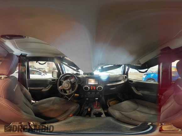 2016 Jeep Wrangler Unlimited Sahara with VIN 1C4BJWEG8GL188869, listed as a Copart auction lot 58128635 with 171,766 mi miles and Clean title. Bid and sale history available at DreamBid. Image 15.
