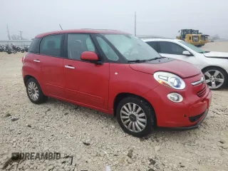 2014 FIAT 500L Easy with VIN ZFBCFABH5EZ003616, listed as a Copart auction lot 43050325 with 155,567 mi miles and Clean Title. Bid and sale history available at DreamBid. Image 4.