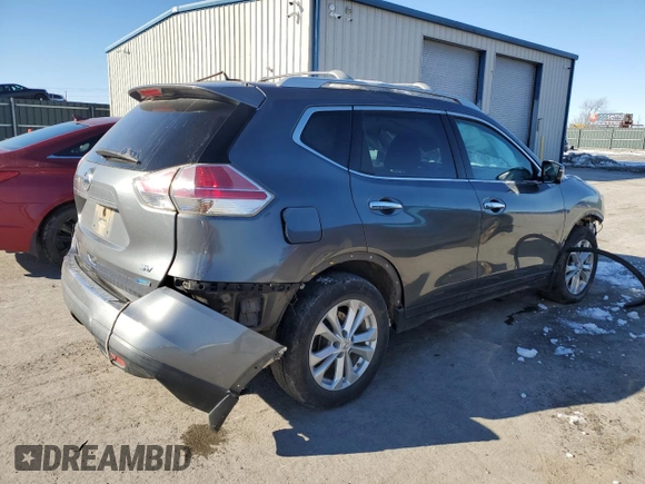 2014 Nissan Rogue S z VIN 5N1AT2MT9EC817027, wystawiony jako Copart lot #88221235 z przebiegiem Nie podano mil oraz Szkoda całkowita • Salvage title. Historia ofert i sprzedaży dostępna na DreamBid. Obrazek 3.