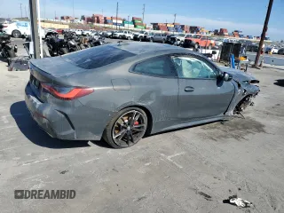 2021 BMW 4 Series M440i xDrive with VIN WBA13AR0XMCF70919, listed as a Copart auction lot 67749524 with Not Provided miles and Non Repairable. Bid and sale history available at DreamBid. Image 3.