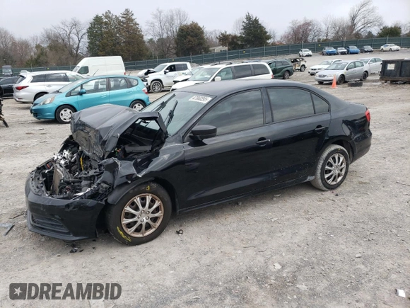 2015 Volkswagen Jetta S с VIN 3VW2K7AJ4FM277272, выставлен на аукционе Copart как лот 47960395 с пробегом 95 768 миль миль и Списание • Salvage title. История ставок и продаж доступна на DreamBid. Изображение 1.