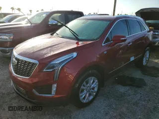 2021 Cadillac XT5 FWD Luxury with VIN 1GYKNAR4XMZ116288, listed as a Copart auction lot 75035314 with 0 mi miles and Non Repairable. Bid and sale history available at carsss.com. Image 1.