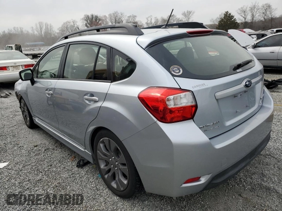 2014 Subaru Impreza Wagon 2.0i Sport Premium with VIN JF1GPAL64EH218893, listed as a Copart auction lot 48764885 with 99,312 mi miles and Salvage Title. Bid and sale history available at carsss.com. Image 2.
