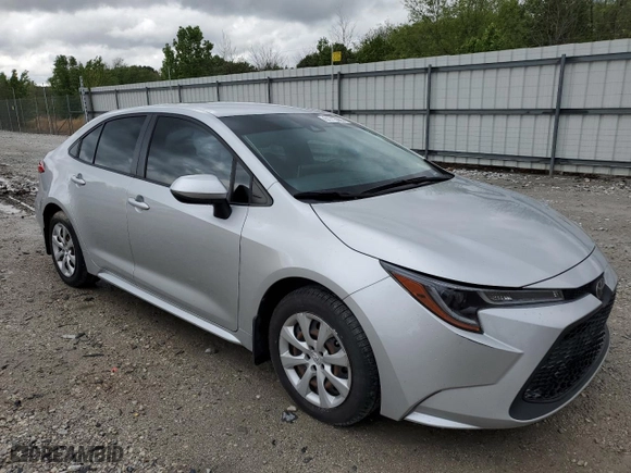 2020 Toyota Corolla LE with VIN JTDEPRAE9LJ108499, listed as a Copart auction lot 51713065 with 60,720 mi miles and Salvage Title. Bid and sale history available at carsss.com. Image 4.