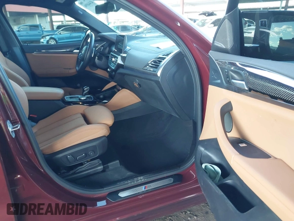 2024 BMW X4 M40i with VIN 5UX43DT0XR9U23493, listed as a IAAI auction lot 41444996 with 10,619 mi miles. Bid and sale history available at carsss.com. Image 5.