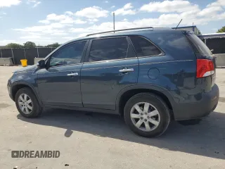 2011 Kia Sorento LX with VIN 5XYKT3A13BG025643, listed as a Copart auction lot 55150995 with 195,050 mi miles and Salvage Title. Bid and sale history available at DreamBid. Image 2.