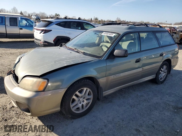 2004 Subaru Legacy Outback z VIN 4S3BH675147639510, wystawiony jako Copart lot #46983405 z przebiegiem 159 250 mil mil oraz Szkoda całkowita • Salvage title. Historia ofert i sprzedaży dostępna na DreamBid. Obrazek 1.