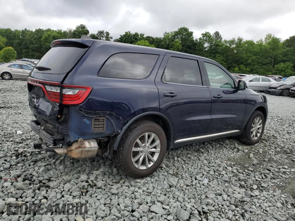 2018 Dodge Durango SXT z VIN 1C4RDJAG7JC359777, wystawiony jako Copart lot #57051685 z przebiegiem 134 568 mil mil oraz Szkoda całkowita • Salvage title. Historia ofert i sprzedaży dostępna na DreamBid. Obrazek 3.