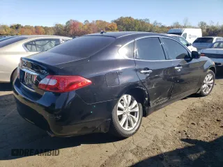 2012 Infiniti M37 with VIN JN1BY1AR2CM393309, listed as a Copart auction lot 76657634 with 109,375 mi miles and Salvage Title. Bid and sale history available at carsss.com. Image 3.