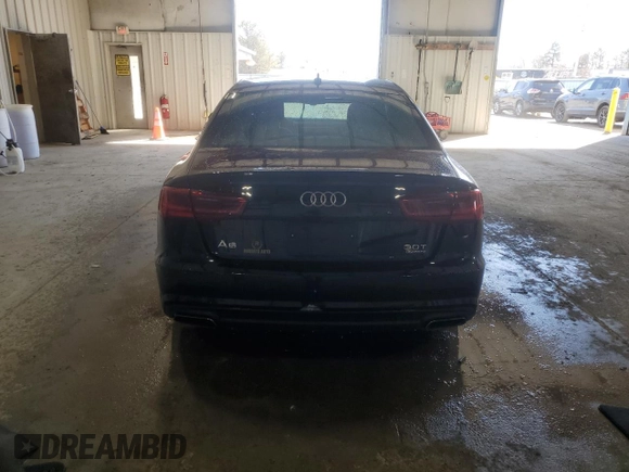 2017 Audi A6 Prestige with VIN WAUH2AFC8HN076999, listed as a Copart auction lot 49725635 with 0 mi miles and Salvage Title. Bid and sale history available at carsss.com. Image 6.
