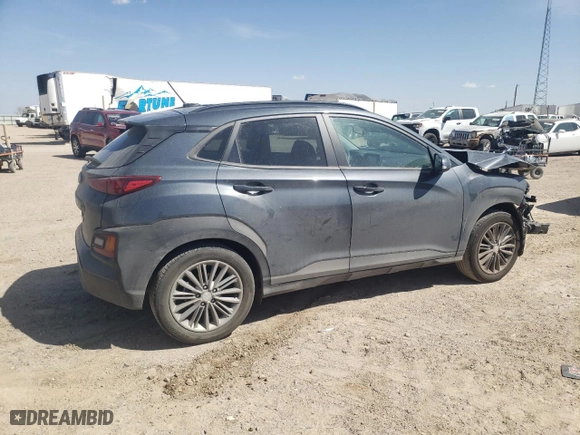 2021 Hyundai Kona SEL with VIN KM8K22AA5MU601565, listed as a Copart auction lot 51003835 with 37,812 mi miles and Salvage Title. Bid and sale history available at carsss.com. Image 3.