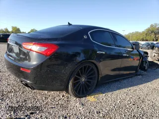 2015 Maserati Ghibli S Q4 with VIN ZAM57RTA1F1134623, listed as a Copart auction lot 47982333 with 91,615 mi miles. Bid and sale history available at carsss.com. Image 3.