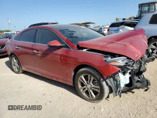 2019 Hyundai Sonata Sport with VIN 5NPE34AF0KH744386, listed as a Copart auction lot 52711795 with 77,987 mi miles and Salvage title. Bid and sale history available at DreamBid. Image 4.