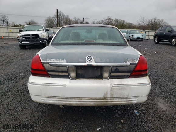 2007 Mercury Grand Marquis LS with VIN 2MEFM75V47X642839, listed as a Copart auction lot 51730635 with 0 mi miles and Clean Title. Bid and sale history available at carsss.com. Image 6.