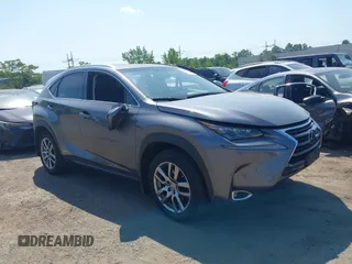 2015 Lexus NX 300h with VIN JTJBJRBZ1F2010441, listed as a IAAI auction lot 42540620 with 107,230 mi miles and . Bid and sale history available at DreamBid. Image 1.