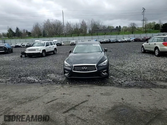 2018 Infiniti Q50 3.0t LUXE with VIN JN1EV7AR3JM444404, listed as a Copart auction lot 48732565 with 42,118 mi miles and Salvage Title. Bid and sale history available at carsss.com. Image 11.