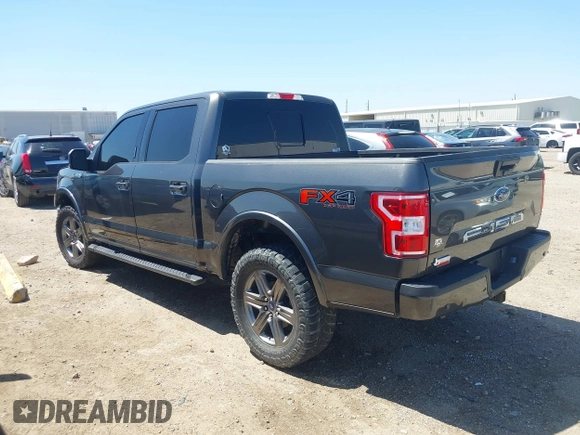 2020 Ford F-150 XL with VIN 1FTEW1E50LKE93170, listed as a IAAI auction lot 41918973 with 99,117 mi miles and . Bid and sale history available at carsss.com. Image 3.