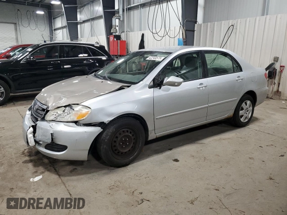 2007 Toyota Corolla CE with VIN JTDBR32E970131317, listed as a Copart auction lot 42240575 with 183,539 mi miles and Non repairable. Bid and sale history available at DreamBid. Image 1.