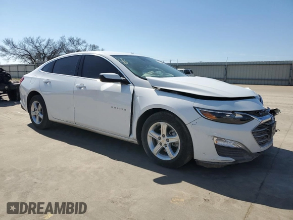 2024 Chevrolet Malibu LS with VIN 1G1ZB5ST8RF199548, listed as a Copart auction lot 45311205 with 18,232 mi miles and Clean Title. Bid and sale history available at DreamBid. Image 4.