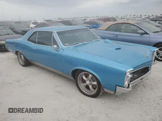 1967 Pontiac GTO z VIN 242177Z109196, wystawiony jako Copart lot #74348844 z przebiegiem Nie podano mil oraz Szkoda całkowita • Salvage title. Historia ofert i sprzedaży dostępna na DreamBid. Obrazek 4.