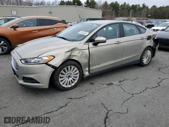 2015 Ford Fusion S Hybrid with VIN 3FA6P0UU0FR121774, listed as a Copart auction lot 52856395 with 153,786 mi miles and Salvage Title. Bid and sale history available at carsss.com. Image 1.