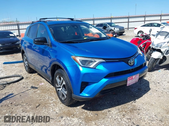 2017 Toyota RAV4 LE with VIN 2T3ZFREV2HW404424, listed as a IAAI auction lot 41862300 with 164,267 mi miles and . Bid and sale history available at carsss.com. Image 1.