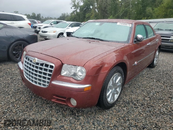 2007 Chrysler 300 C with VIN 2C3LA63H27H767177, listed as a Copart auction lot 74506874 with 0 mi miles and Salvage Title. Bid and sale history available at carsss.com. Image 1.