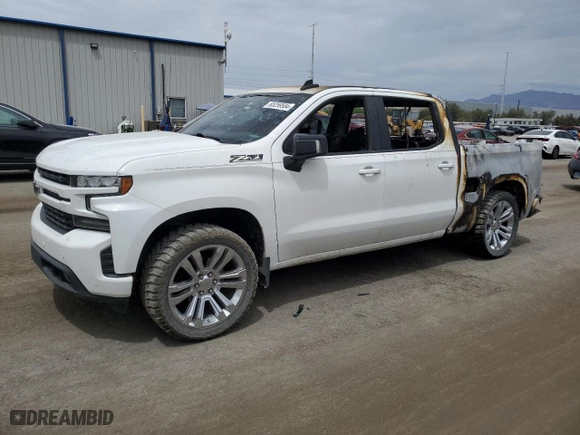 2019 Chevrolet Silverado 1500 RST with VIN 3GCUYEED8KG262303, listed as a Copart auction lot 65259584 with 0 mi miles and Non Repairable. Bid and sale history available at carsss.com. Image 1.