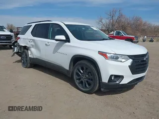 2020 Chevrolet Traverse RS with VIN 1GNEVJKW4LJ284236, listed as a IAAI auction lot 42098986 with 44,399 mi miles and . Bid and sale history available at DreamBid. Image 1.