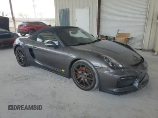 2013 Porsche Boxster S с VIN WP0CB2A89DS133583, выставлен на аукционе Copart как лот 54872935 с пробегом Не указан миль и Списание • Salvage title. История ставок и продаж доступна на DreamBid. Изображение 4.