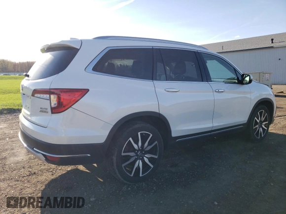 2021 Honda Pilot Elite with VIN 5FNYF6H05MB004870, listed as a Copart auction lot 54119115 with 99,491 mi miles and Salvage title. Bid and sale history available at DreamBid. Image 3.