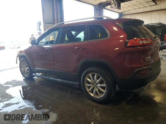 2016 Jeep Cherokee Limited with VIN 1C4PJMDS8GW310306, listed as a Copart auction lot 60464415 with 152,826 mi miles and Salvage title. Bid and sale history available at DreamBid. Image 2.