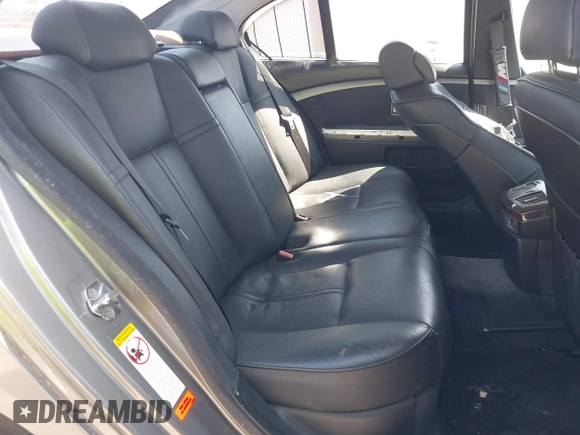 2003 BMW 7 Series 745i with VIN WBAGL63443DP63205, listed as a IAAI auction lot 42682836 with 103,551 mi miles and . Bid and sale history available at DreamBid. Image 8.