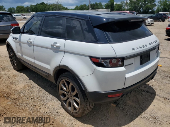 2015 Land Rover Range Rover Evoque Pure Premium with VIN SALVR2BG9FH075073, listed as a Copart auction lot 59668845 with 122,906 mi miles and Salvage title. Bid and sale history available at DreamBid. Image 2.