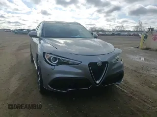 2020 Alfa Romeo Stelvio Ti z VIN ZASPAKBN1L7C88968, wystawiony jako Copart lot #51223235 z przebiegiem 79 530 mil mil oraz Szkoda całkowita • Salvage title. Historia ofert i sprzedaży dostępna na DreamBid. Obrazek 14.