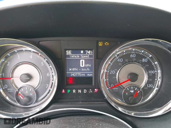 2013 Chrysler Town & Country Touring-L with VIN 2C4RC1CG2DR508799, listed as a IAAI auction lot 42092504 with 140,775 mi miles. Bid and sale history available at carsss.com. Image 7.