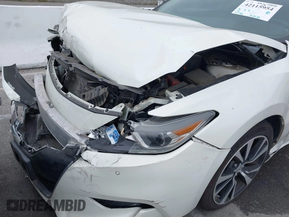 2018 Nissan Maxima SL with VIN 1N4AA6AP9JC399142, listed as a IAAI auction lot 42115954 with 77,191 mi miles and . Bid and sale history available at DreamBid. Image 6.