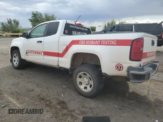 2021 Chevrolet Colorado 4WD Work Truck with VIN 1GCHTBEN1M1239180, listed as a Copart auction lot 66796574 with 97,949 mi miles and Salvage Title. Bid and sale history available at carsss.com. Image 2.